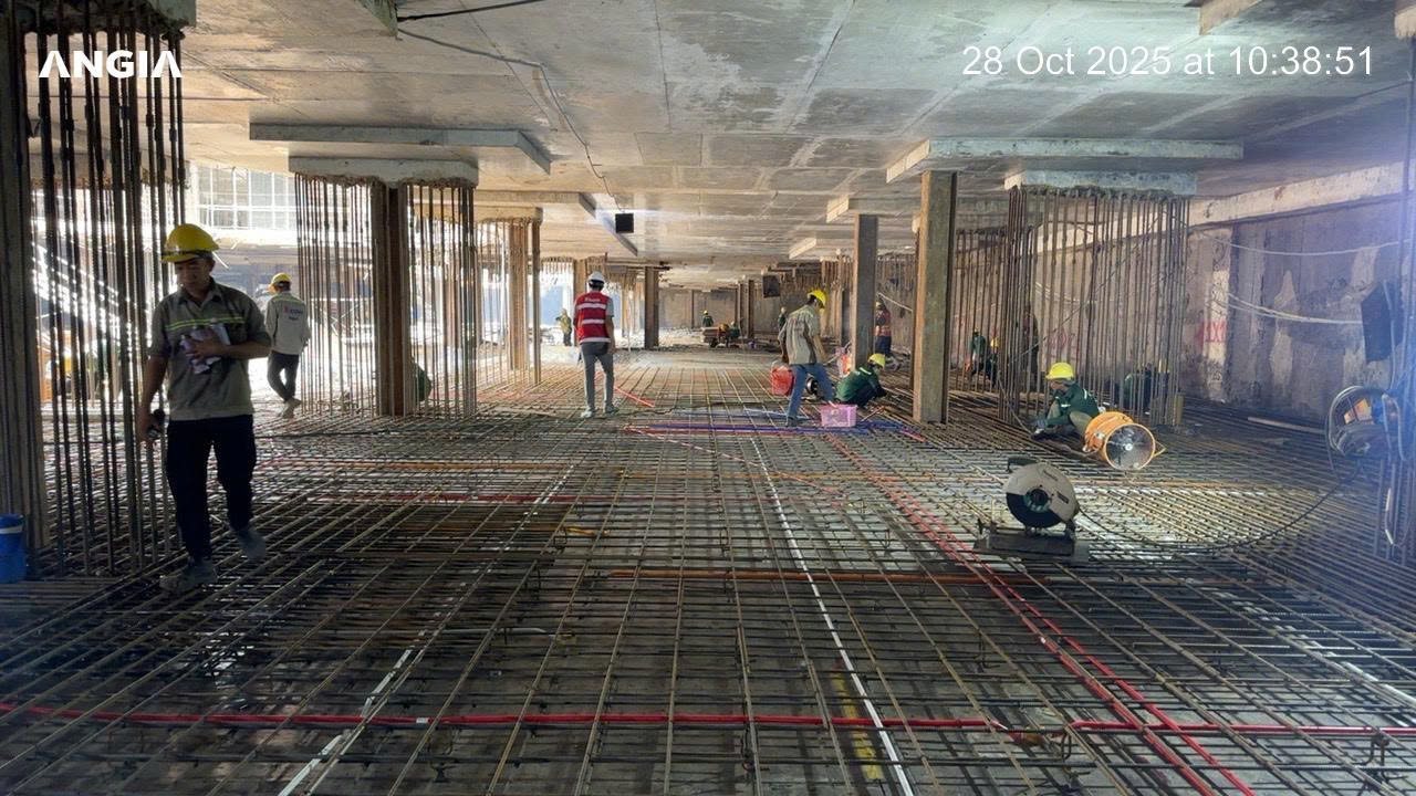 Tiến độ xây dựng The Gió Riverside tháng 11/2025