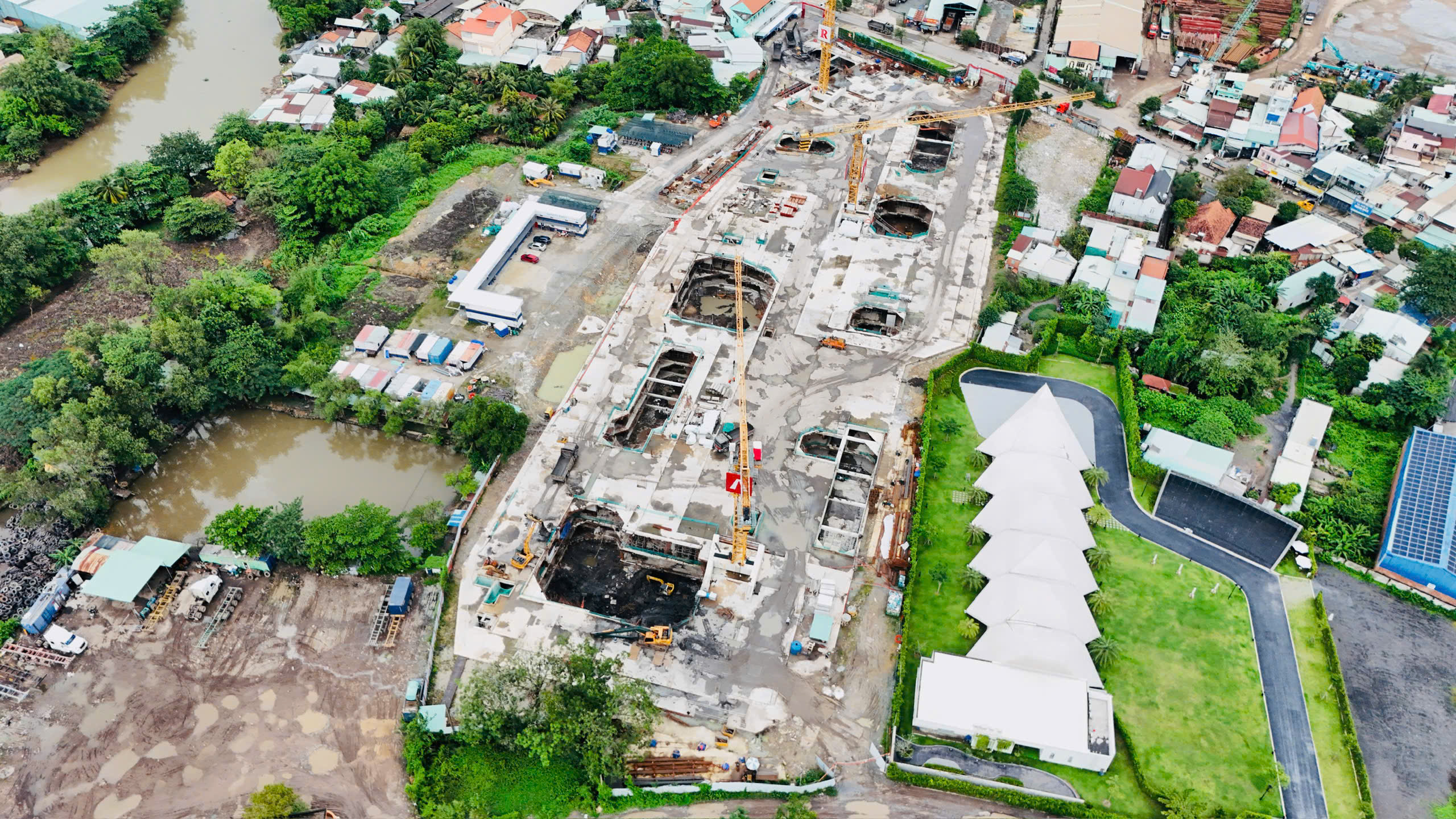 Tiến độ xây dựng The Gió Riverside tháng 11/2025