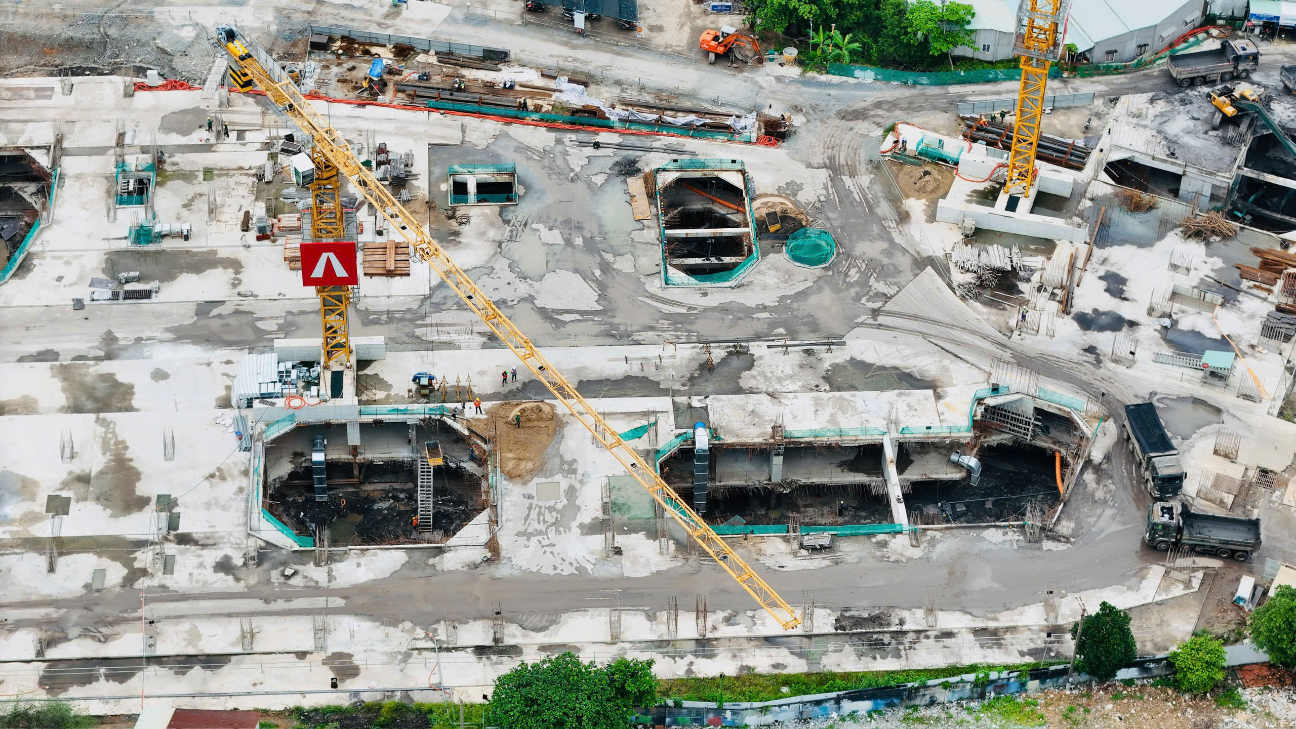 Tiến độ xây dựng The Gió Riverside tháng 11/2025