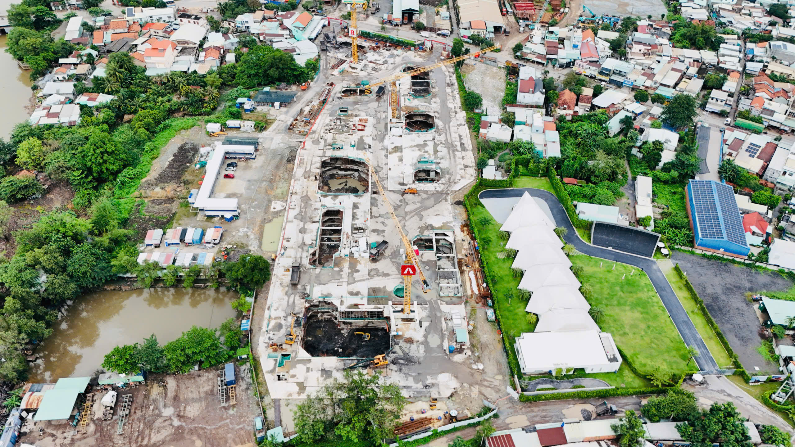 Tiến độ xây dựng The Gió Riverside tháng 11/2025