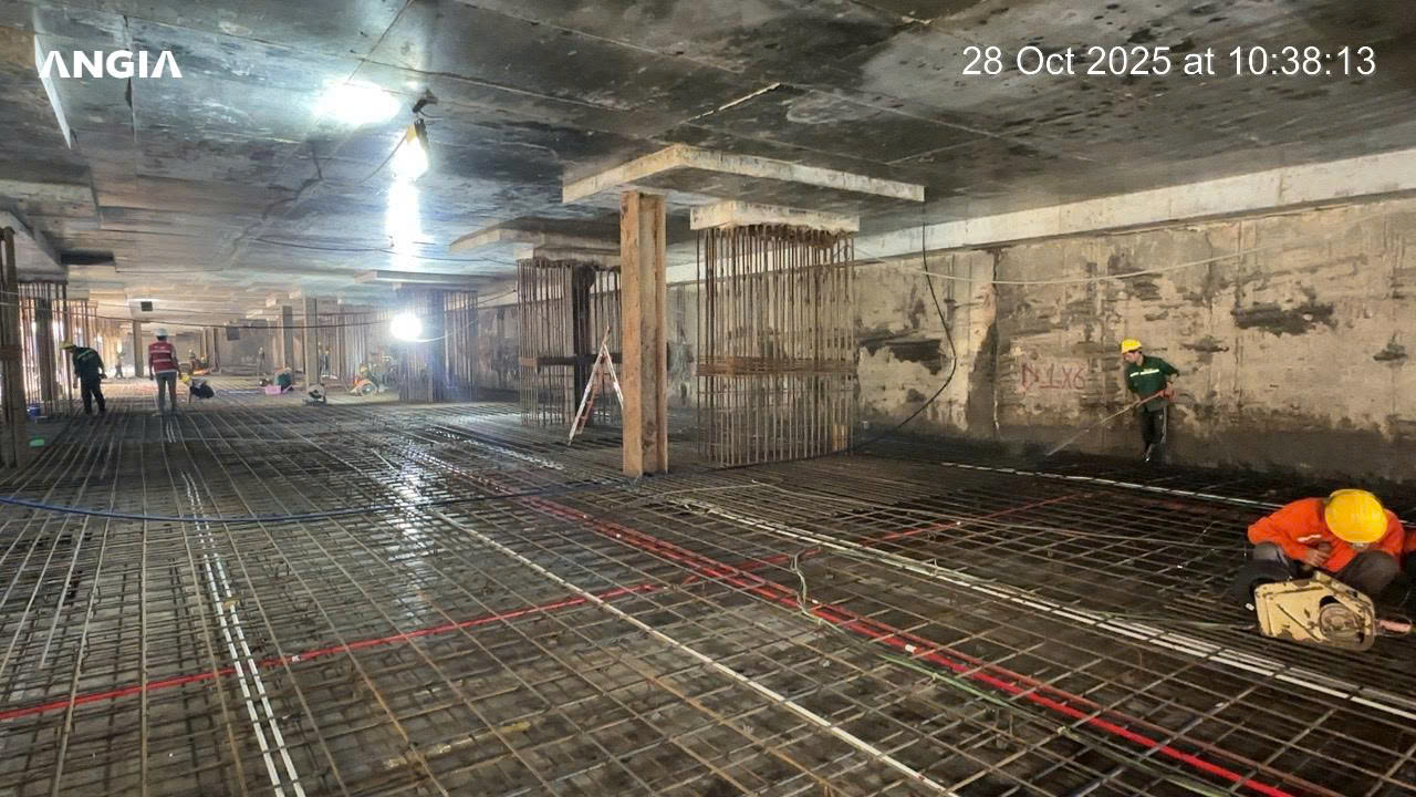 Tiến độ xây dựng The Gió Riverside tháng 11/2025