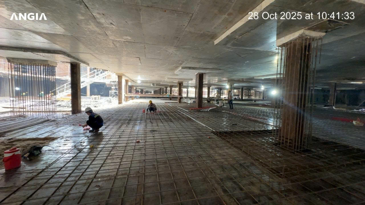 Tiến độ xây dựng The Gió Riverside tháng 11/2025