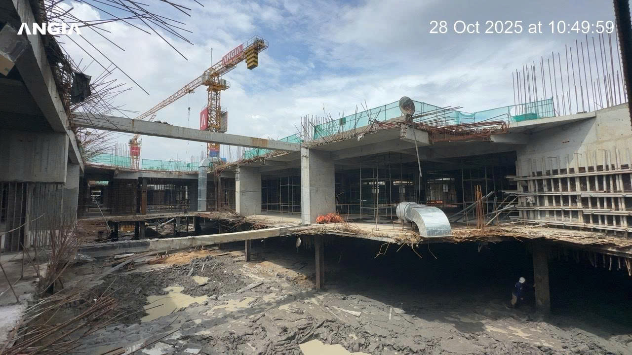 Tiến độ xây dựng The Gió Riverside tháng 11/2025