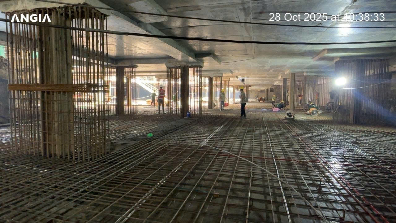 Tiến độ xây dựng The Gió Riverside tháng 11/2025