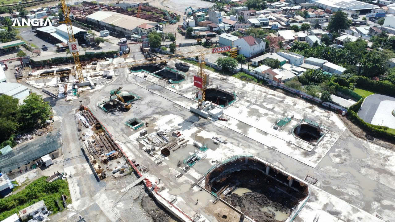 Tiến độ xây dựng The Gió Riverside tháng 11/2025